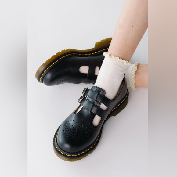 Dr Martens 8065 Mary Jane Size 8 Black Leather - Picture 2 of 9